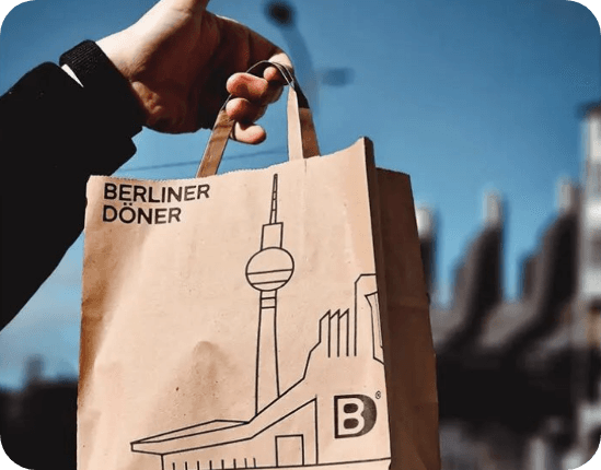 Berliner Döner paper bag